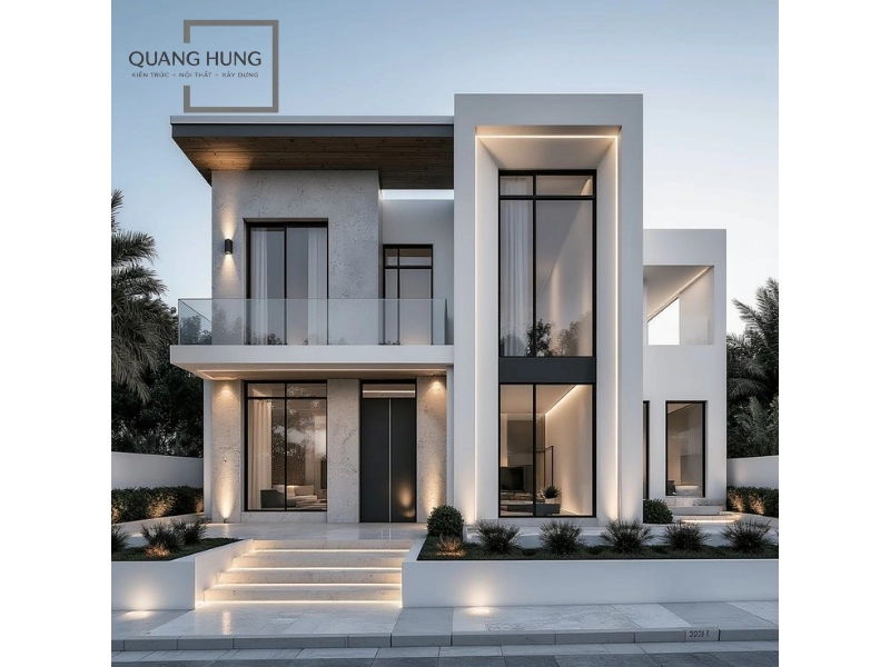 nhà phố 2 tầng hiện đại