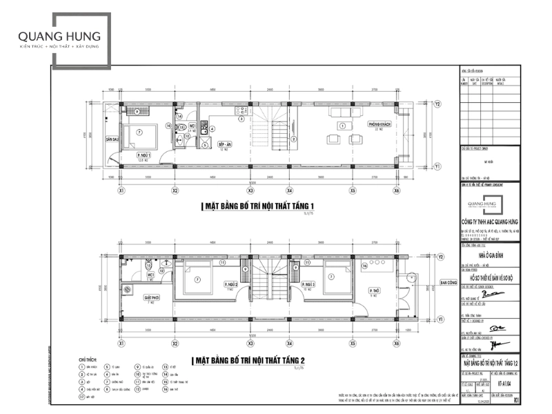 nhà phố 3 tầng